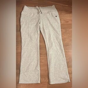 Hollister grey bootcut sweatpants
